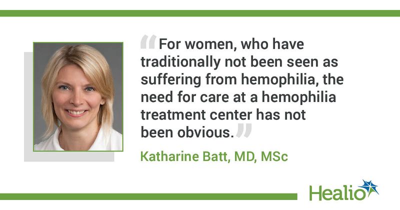 Quote from Katharine Batt, MD, MSc