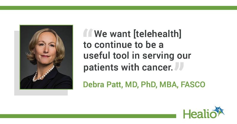 Quote from Debra Patt, MD, PhD, MBA, FASCO.