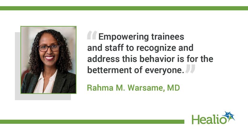 Quote by Rahma M. Warsame, MD.