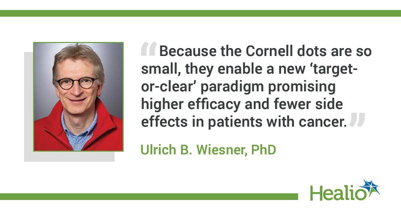 Quote from Ulrich B. Wiesner, PhD.