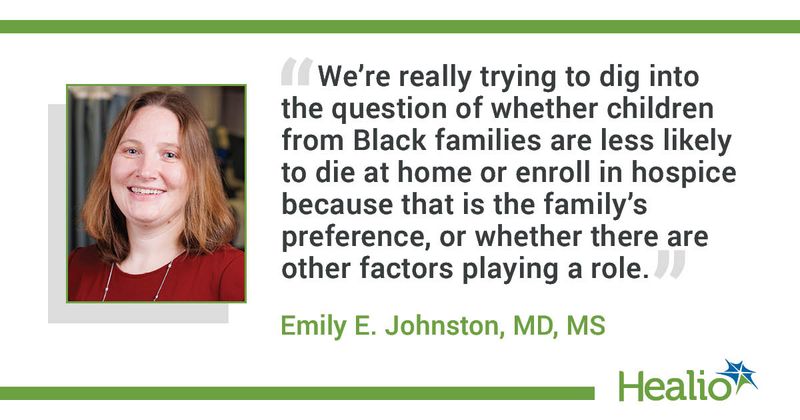 Quote from Emily E. Johnston, MD, MS.