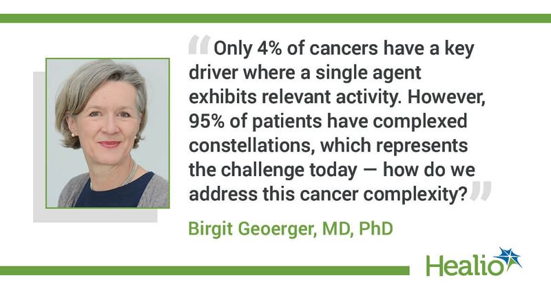 Quote from Birgit Geoerger, MD, PhD.