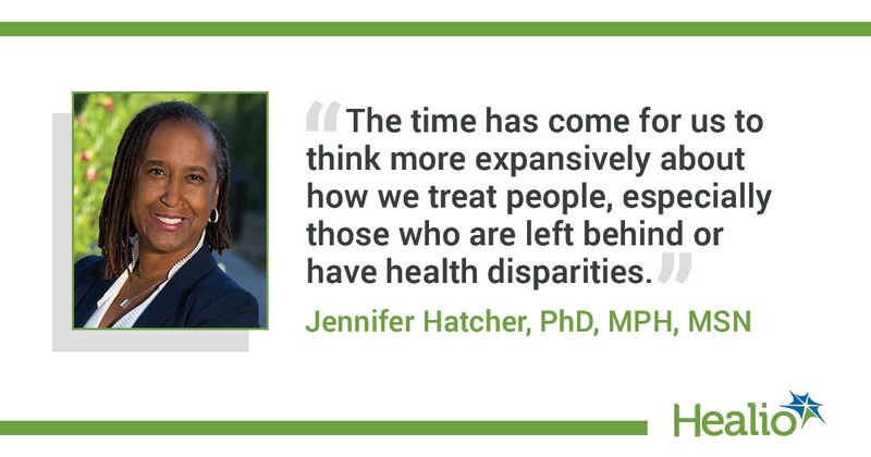 Quote from Jennifer Hatcher, PhD, MPH, MSN