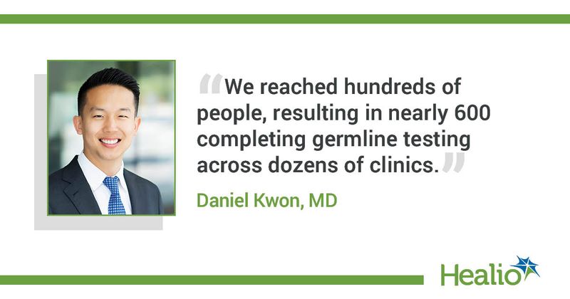 Quote from Daniel Kwon, MD