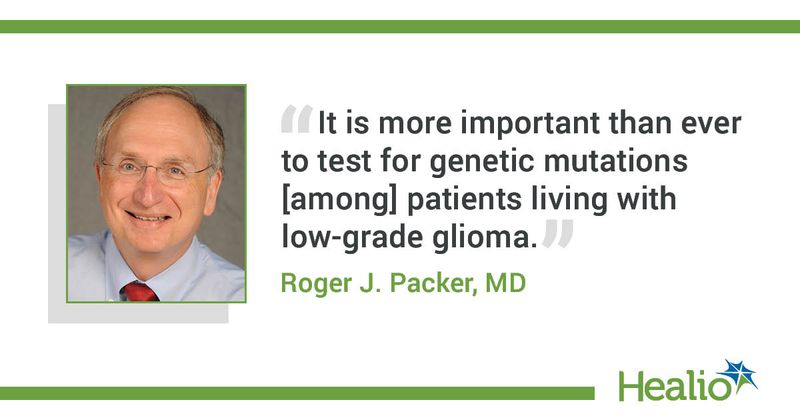 Graphic with quote from Roger J. Packer, MD