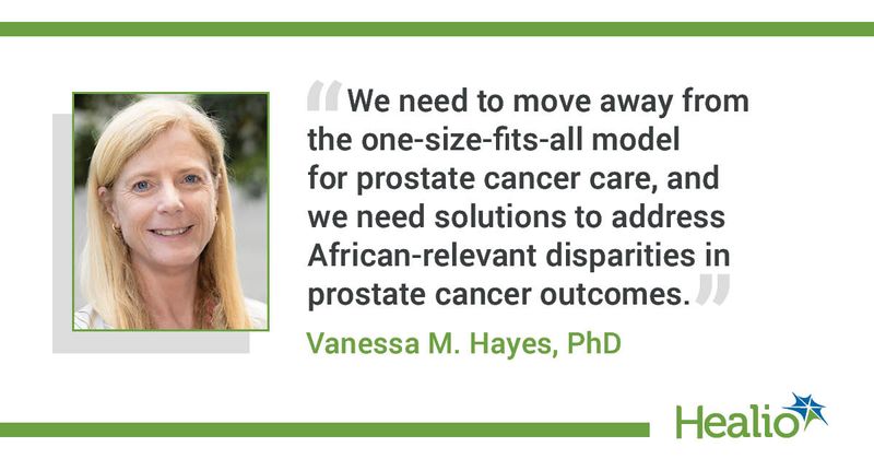 Quote from Vanessa M. Hayes, PhD 