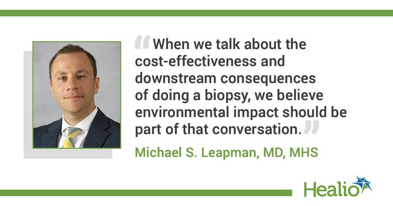 Quote from Michael S. Leapman, MD, MHS 