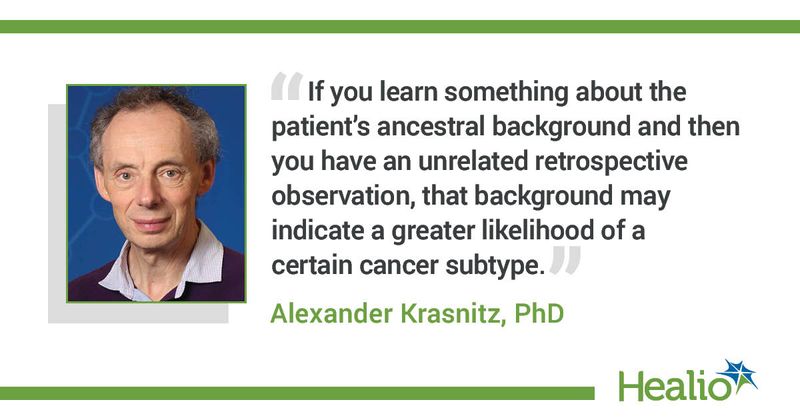 Quote from Alexander Krasmitz, PhD