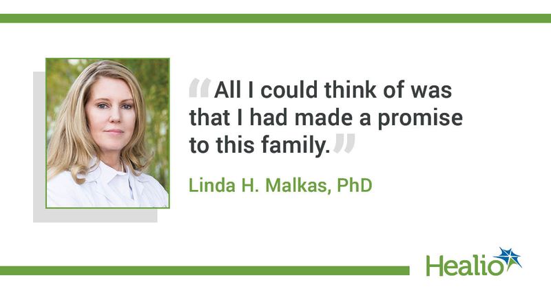 Quote from Linda H. Malkas, PhD