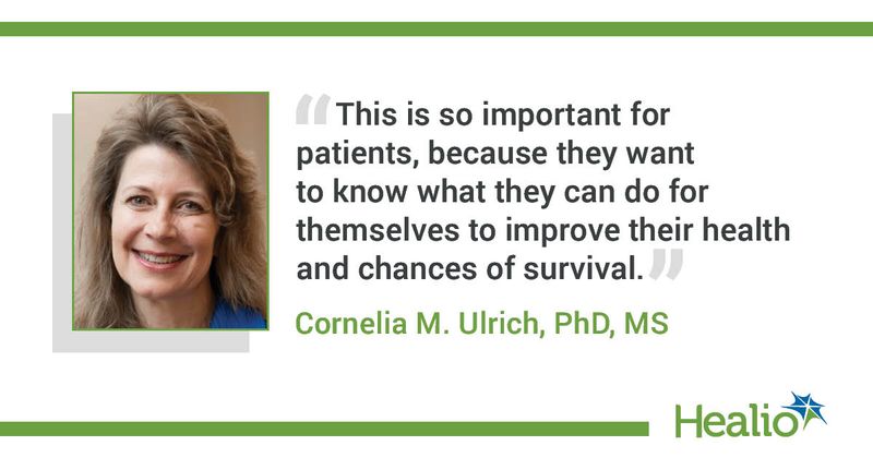 Quote from Cornelia M. Ulrich, PhD, MS