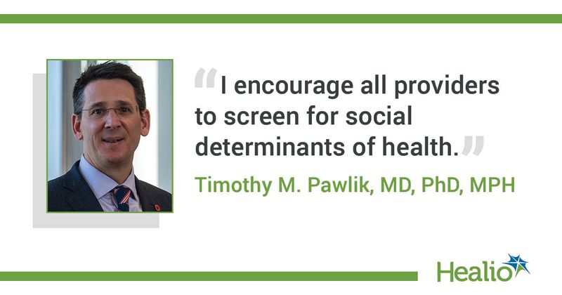 Quote from Timothy M. Pawlik, MD, PhD, MPH