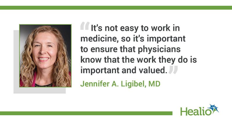 Quote from Jennifer A. Ligibel MD