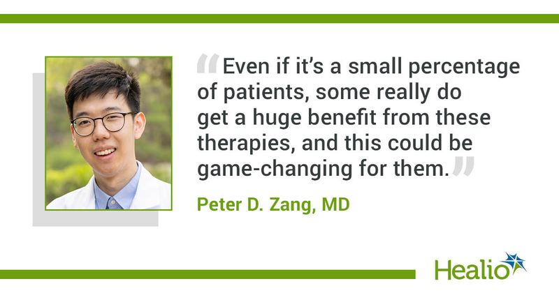 Quote from Peter D. Zang, MD