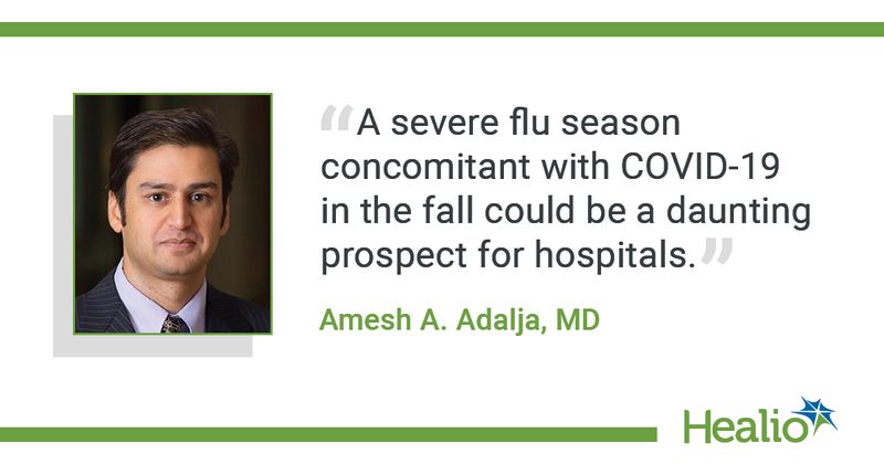 Adalja flu season pullquote