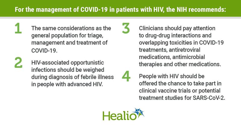 NIH HIV update infographic