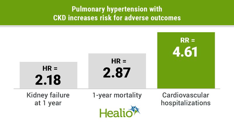 Pulmonary hypertension with chronic kidney disease