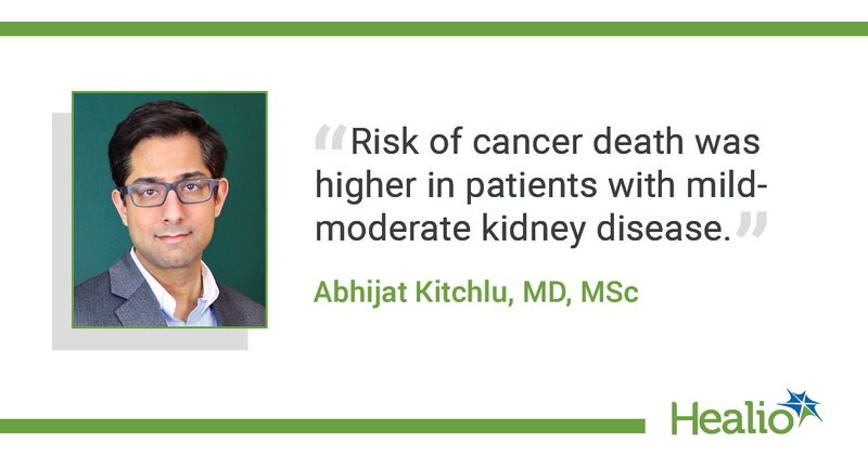 Quote from Abhijat Kitchlu, MD, MSc