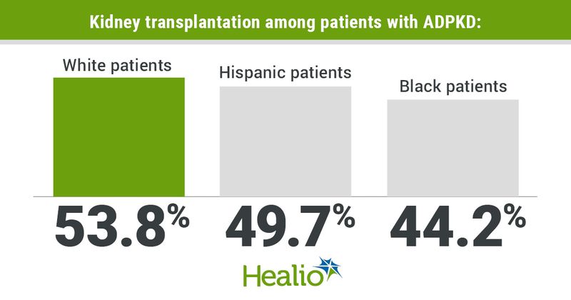 Infographic showing racial disparities