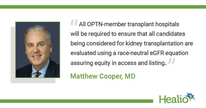 Quote from Matthew Cooper, MD