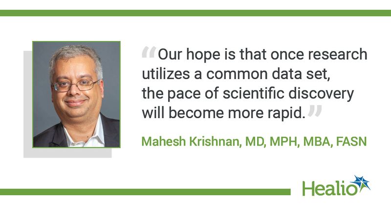 "Our hope is that once research utilizes a common dataset, the pace of scientific discovery will become more rapid."