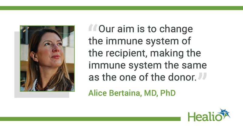 Alice Bertaina, MD, PhD