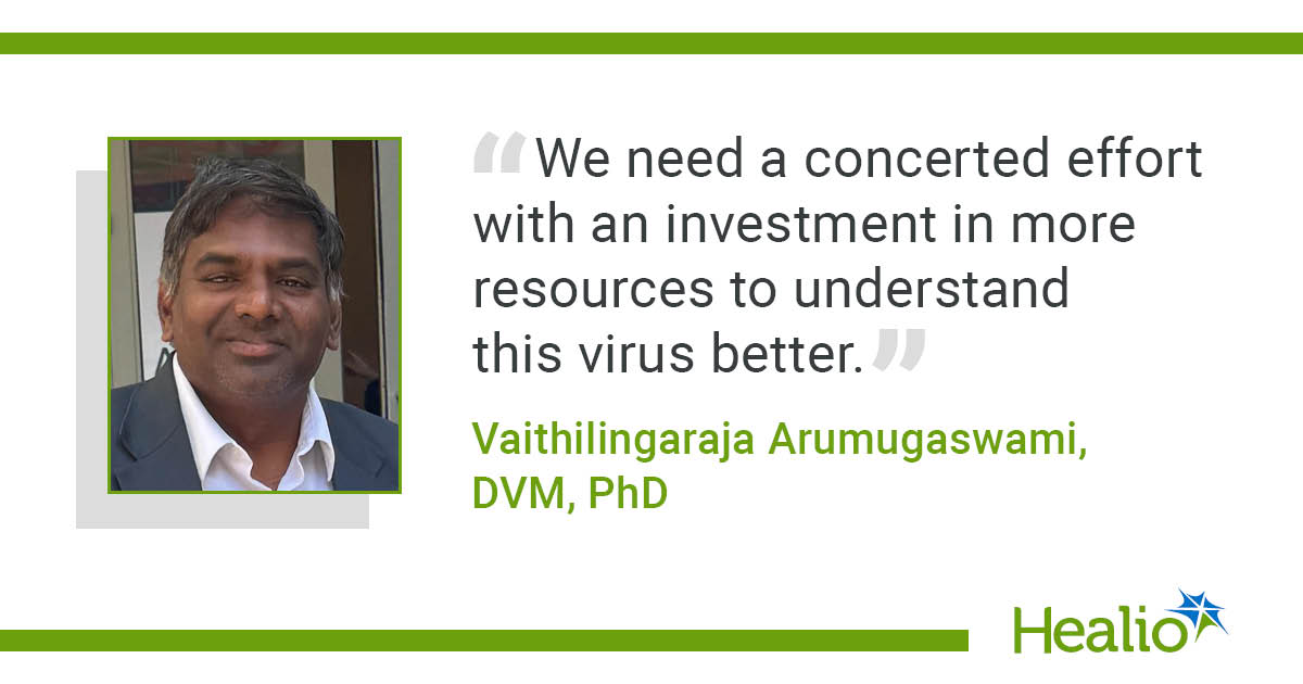 Vaithilingaraja Arumugaswami, DVM, PhD