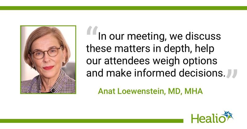 Anat Loewenstein, MD, MHA