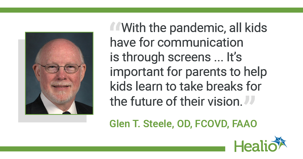 Quote from Glen T. Steele, OD, FCOVD, FAAO