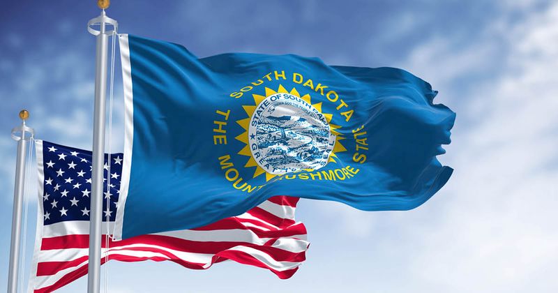 South Dakota state flag