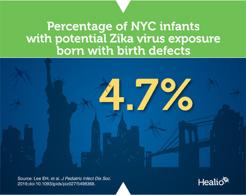 Infographic about Zika virus in NYC