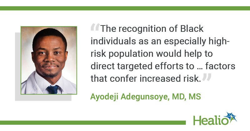 Ayodeji Adehunsoye, MD, MS, quote.