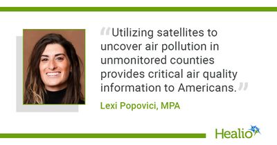 Q&amp;A: Report highlights importance of satellite-derived air quality data for rural health