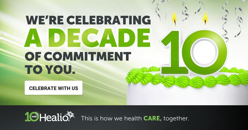 Healio 10th Anniversary