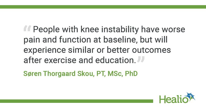 Knee instability