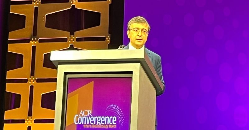 Ghaith Noaiseh, MD, speaks at ACR Convergence 2024.