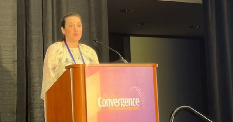 Emily Smitherman, MD, MS, speaks at ACR Convergence 2024.