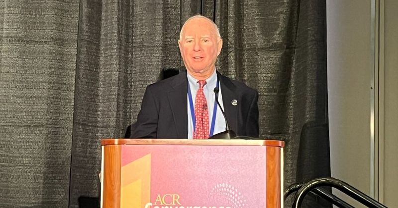 Michael Weinblatt, MD, speaks at ACR Convergence 2024.