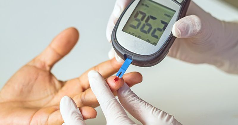 blood glucose test