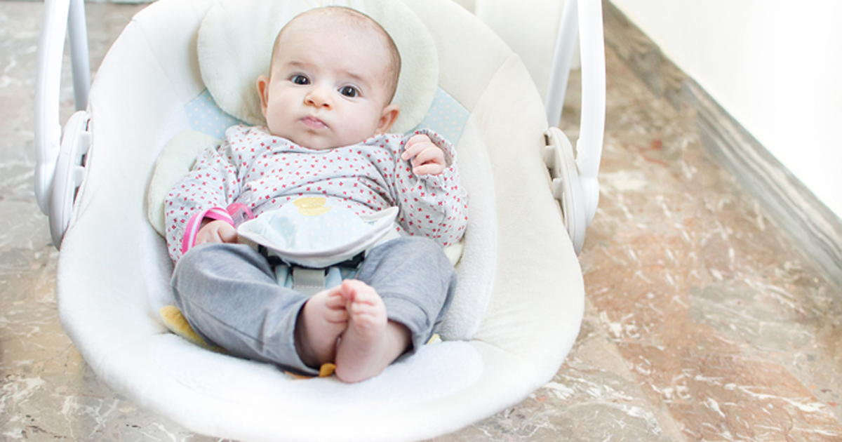 Baby in Swing