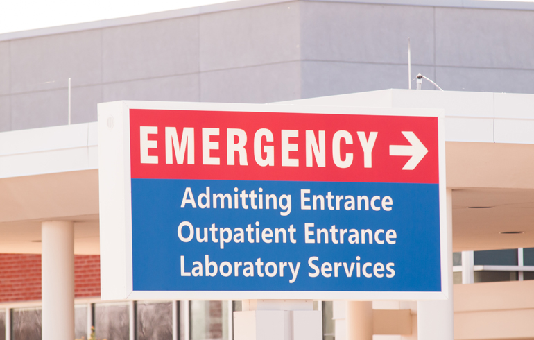 Emergency Room Sign