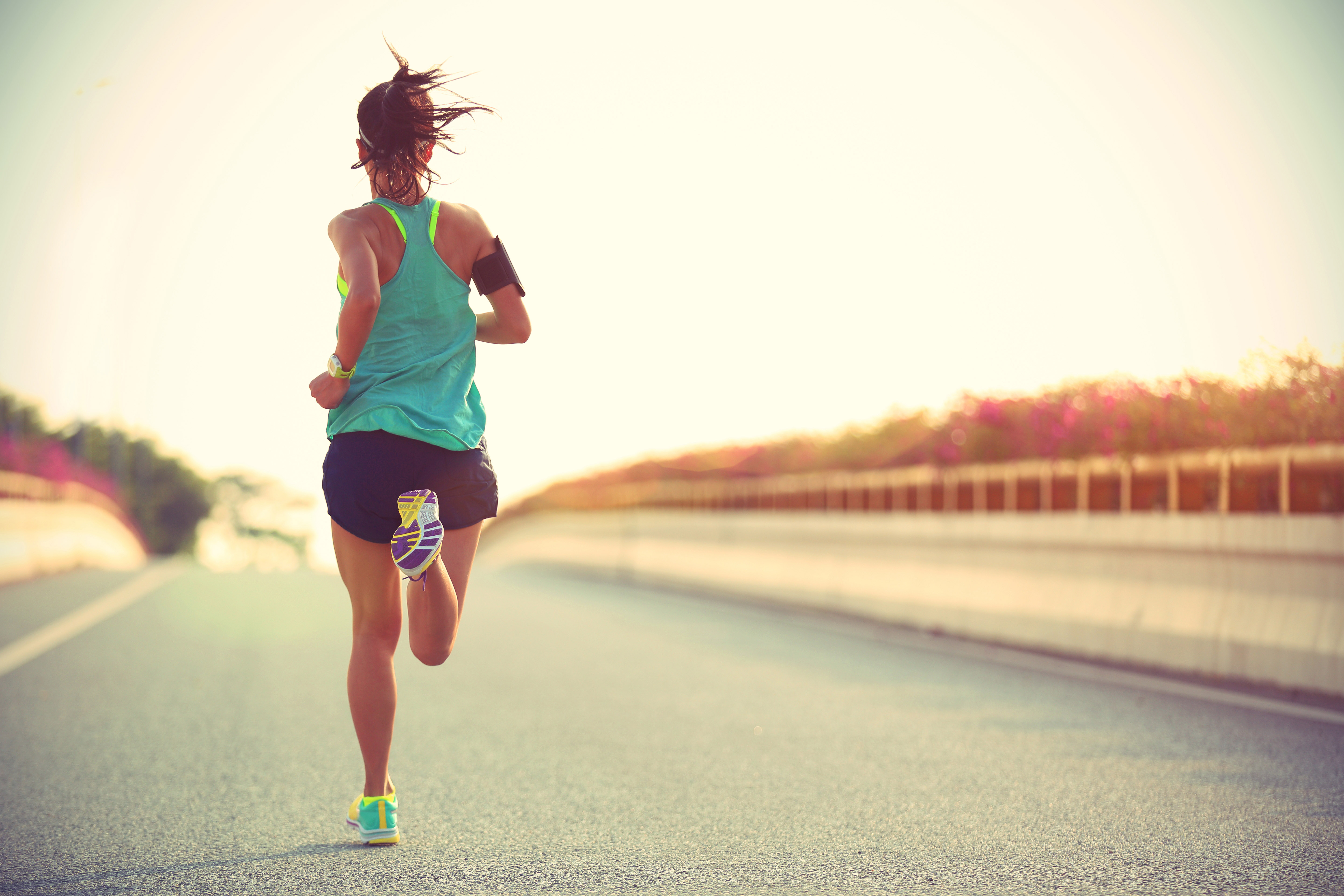 Image of girl running