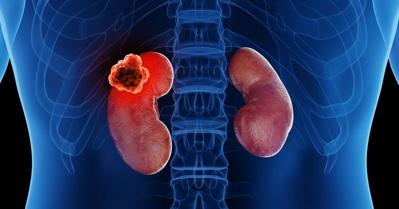 stock image of kidney cancer