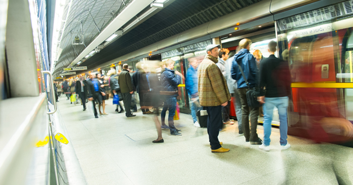 The underground in London