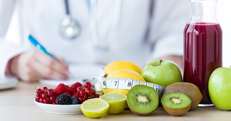 Fruit on a table