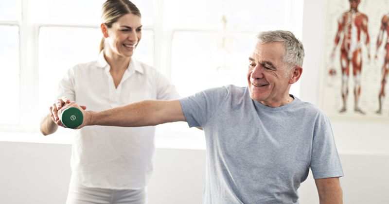 older people exercising