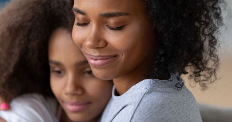 Mother and daughter