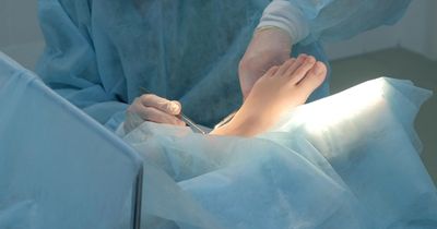 Greater soft tissue thickness may be associated with revision total ankle arthroplasty