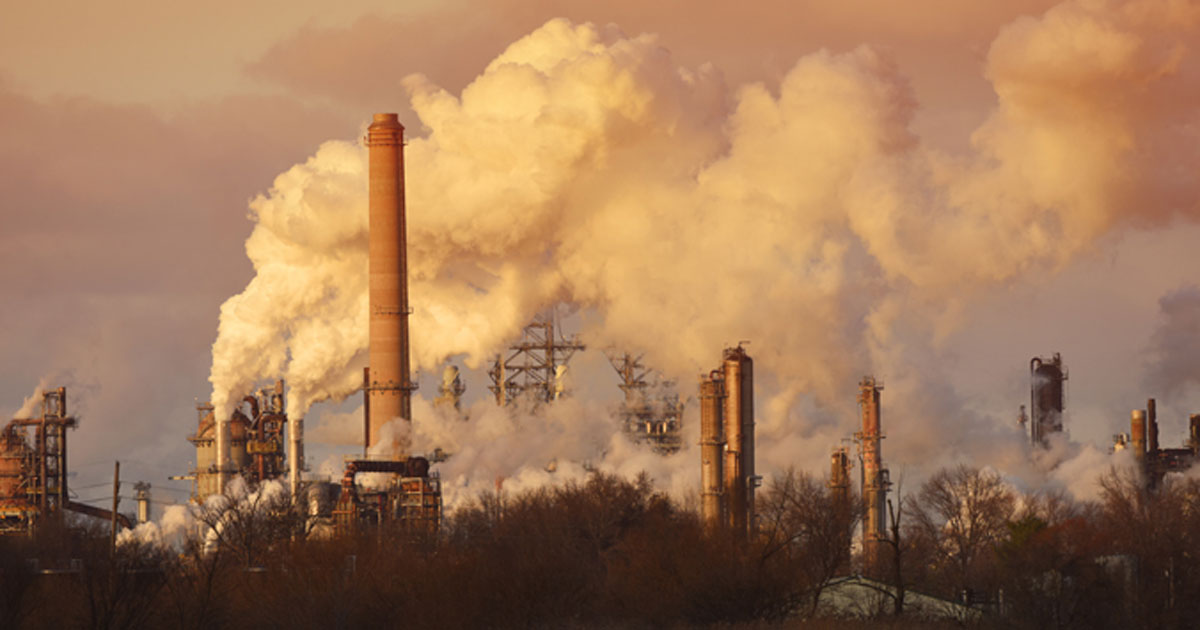 Air Pollution from smoke stacks