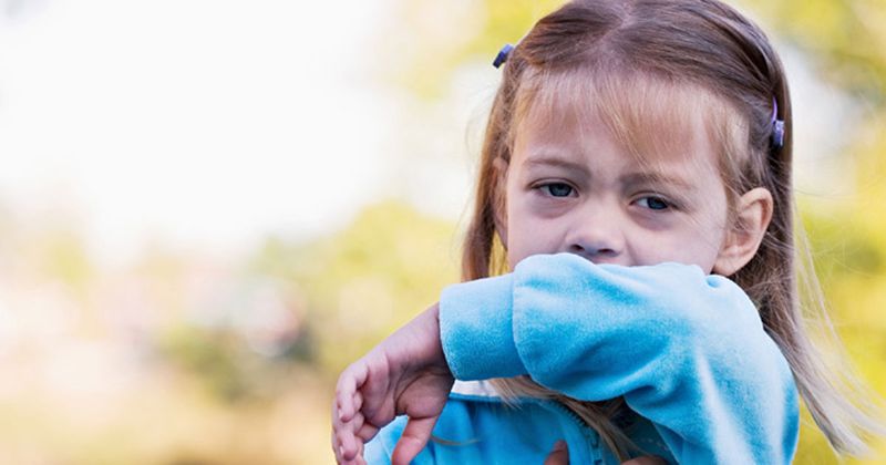 Toddler coughing