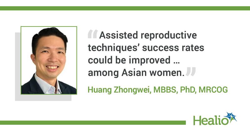 Huang Zhongwei, MBBS, PhD, MRCOG, quote